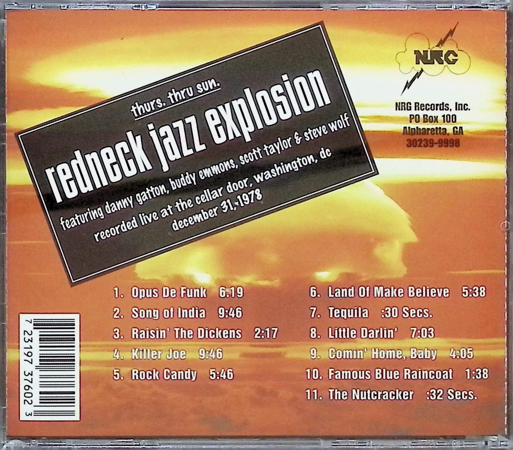 【中古】 (CD) Redneck Jazz Explosion / Danny Gatton バディ・エモンズ　（送料...