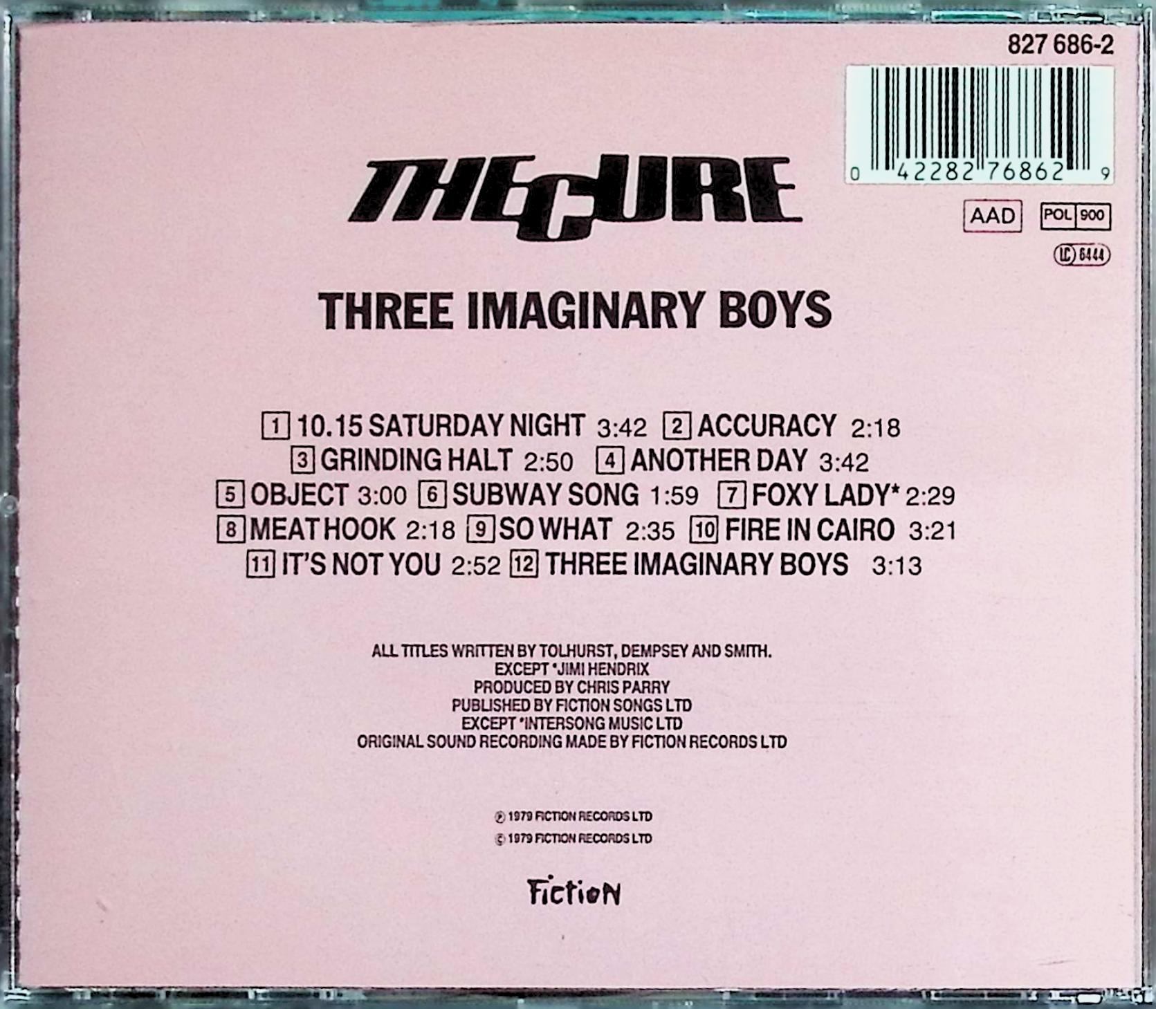 【中古】 (CD) Three Imaginary Boys / キュア　（送料無料） 2