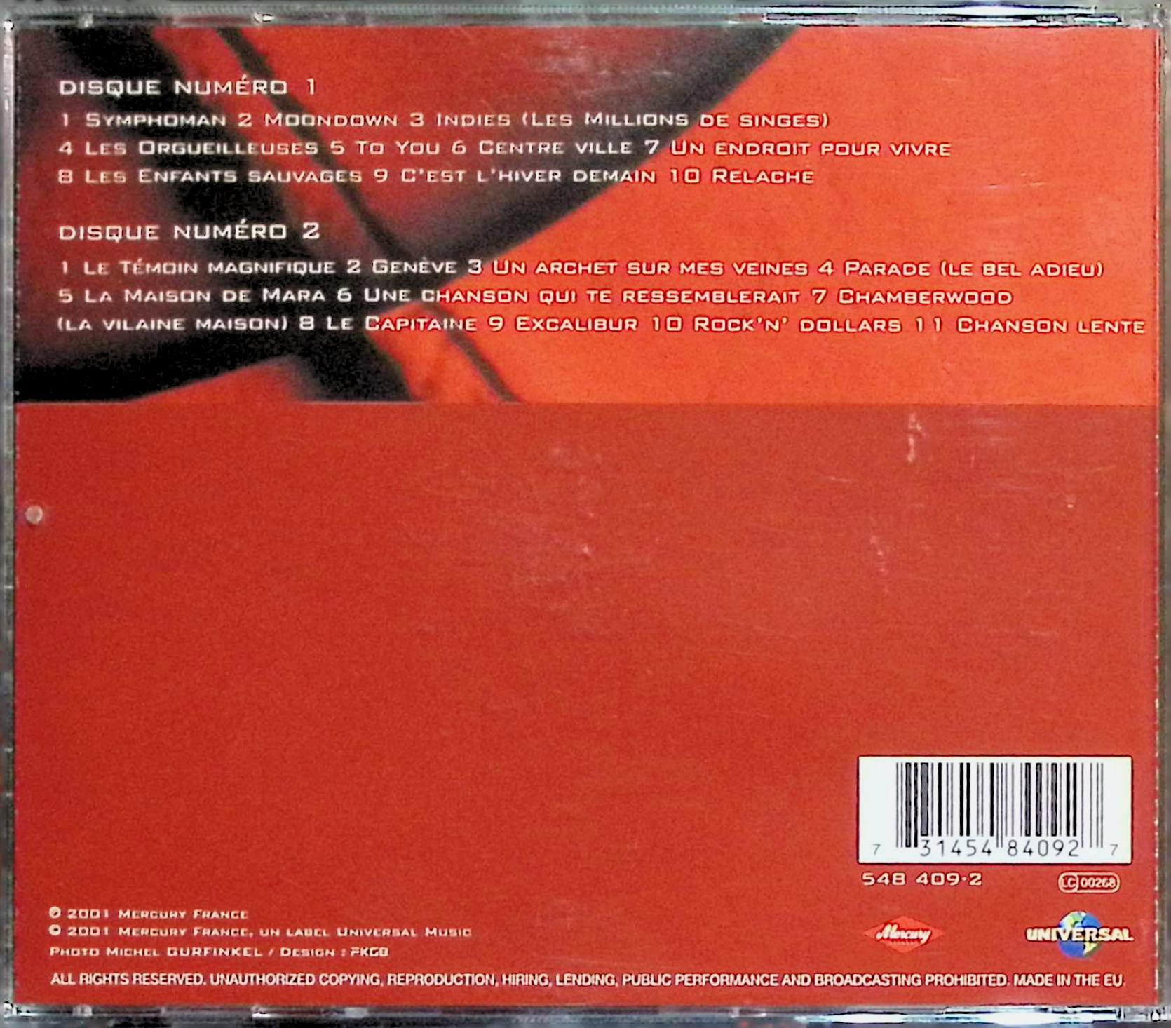 【中古】 (CD) Live - Th??Tre Des Champs（2枚組） / William Sheller　（送料無料）