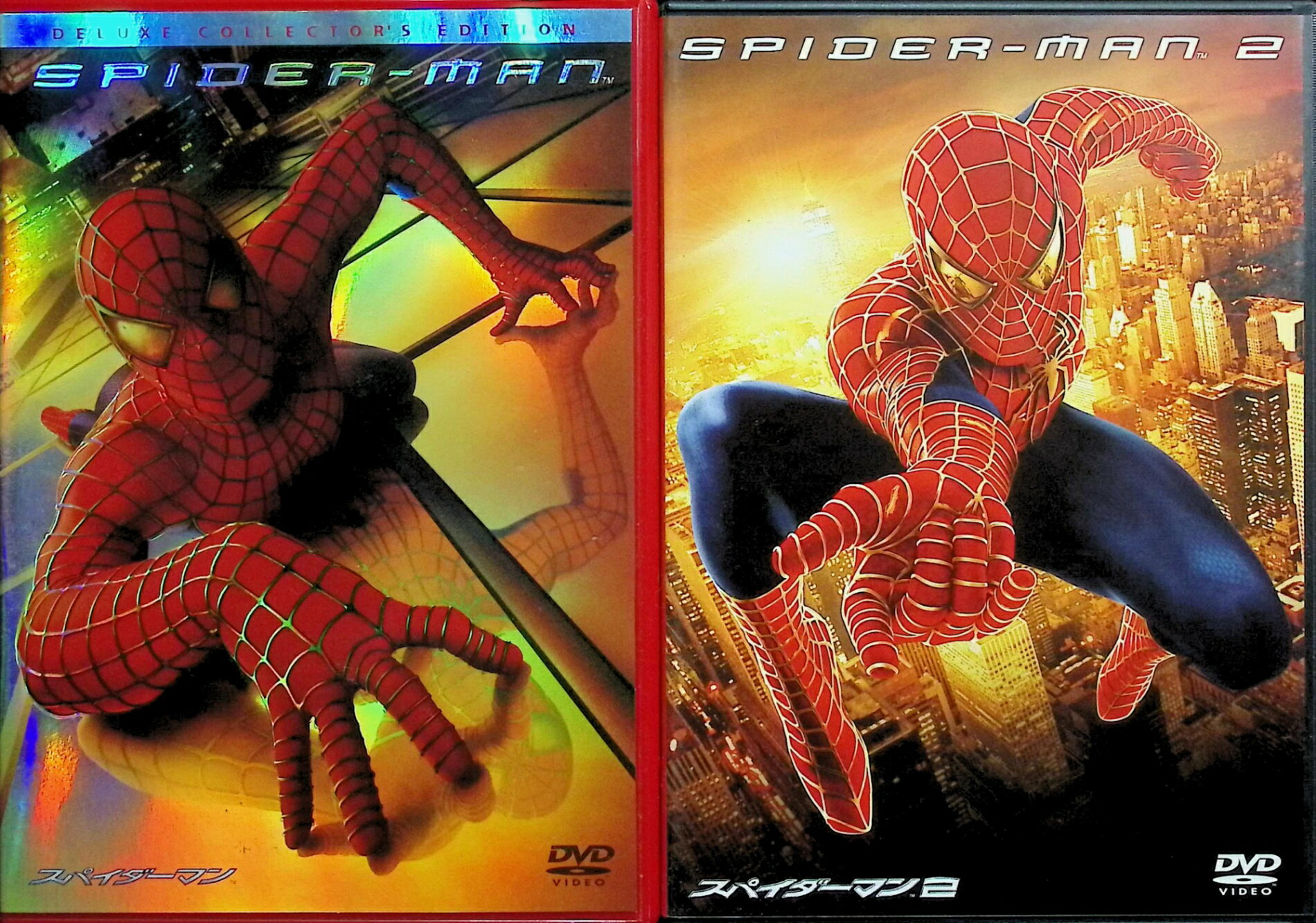 【中古】 スパイダーマン 2作品セット [DVD]　トビー・マグワイア (出演), サム・ライミ (監督), ウィ..