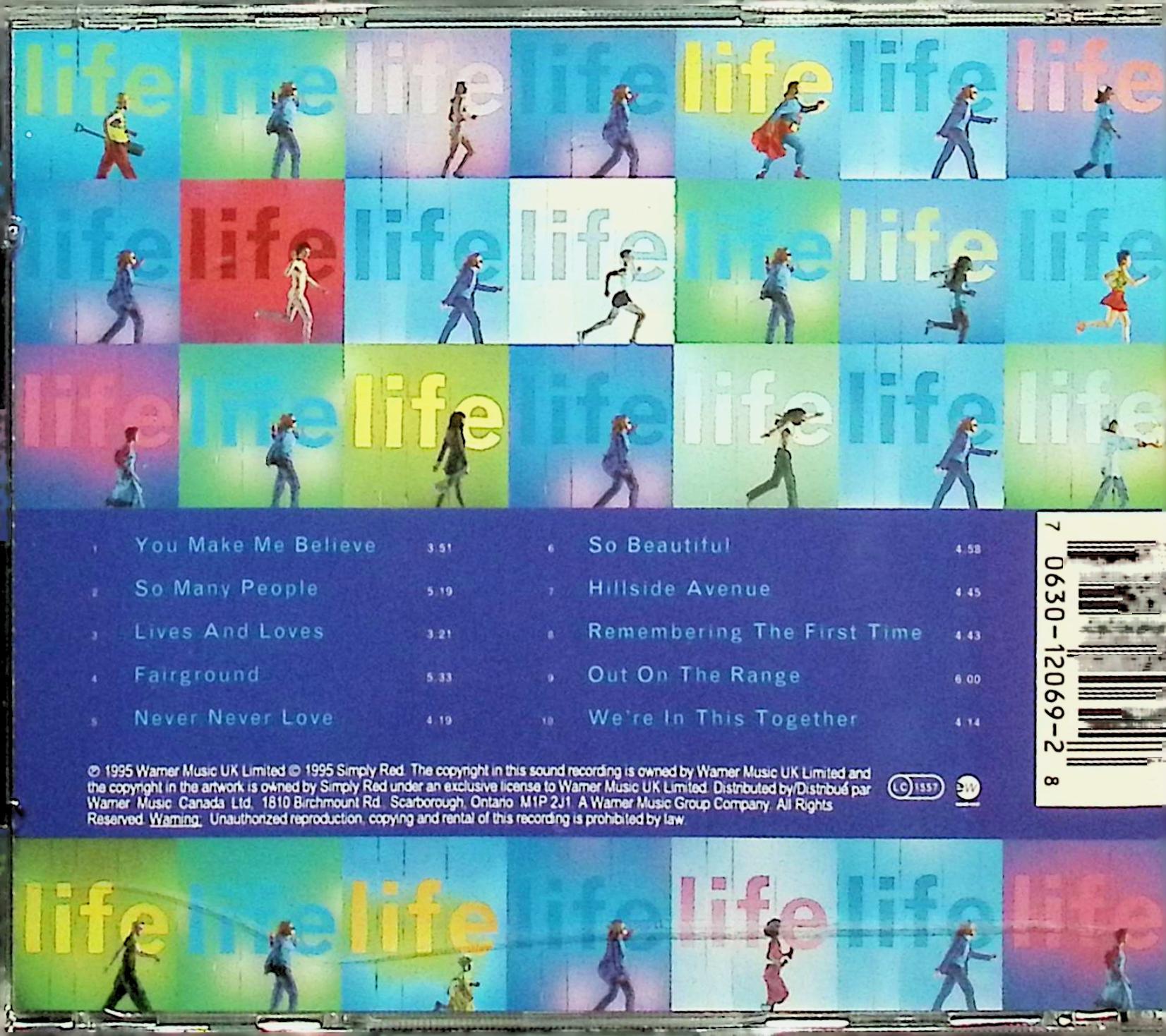 【中古】 (CD) Life / シンプリー・レッド　（送料無料）