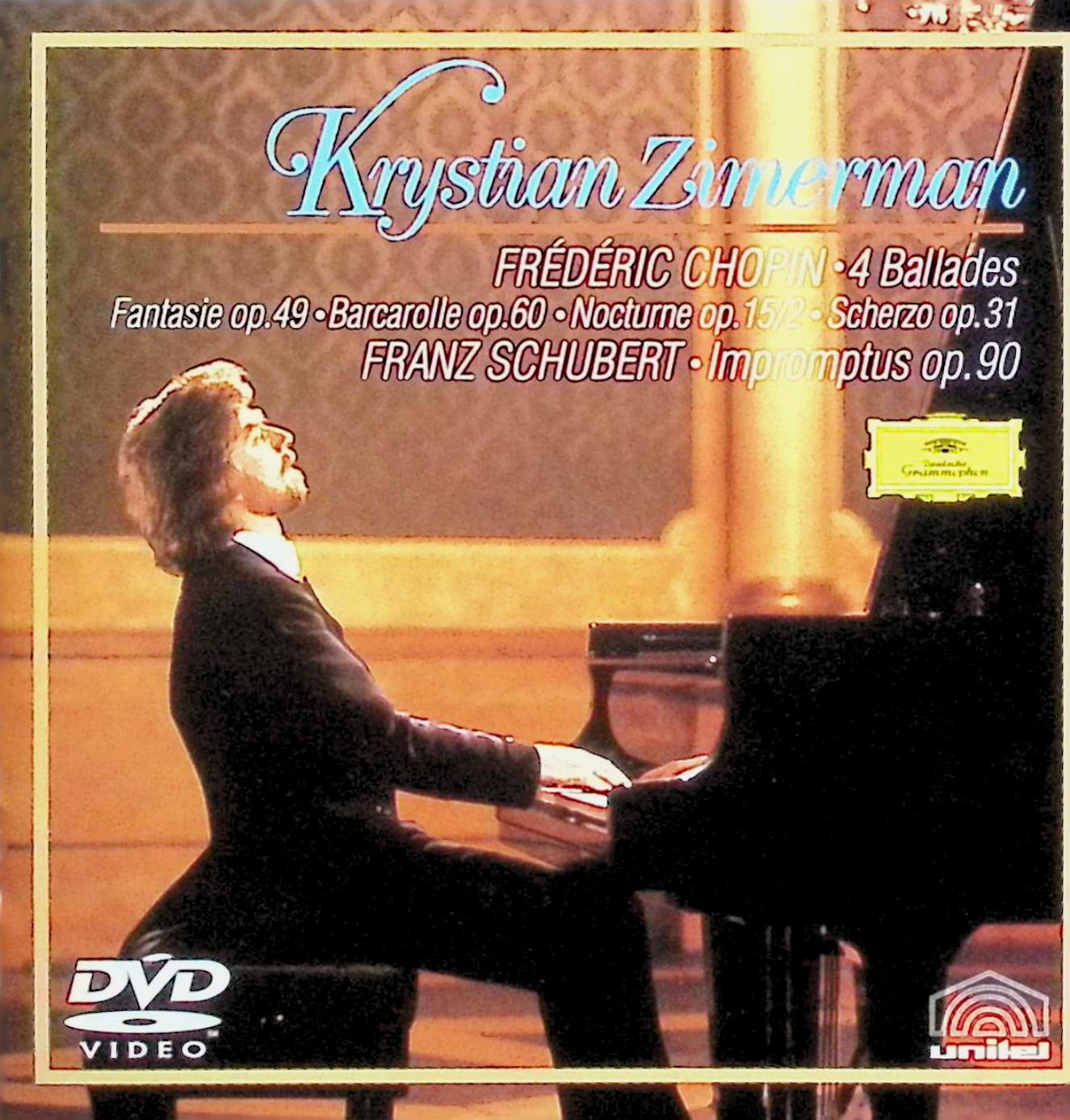 「 ツィマーマン・ピアノ・リサイタル [DVD]」 ツィマーマン(クリスティアン) 1 ●ショパン:スケルツォ第2番変ロ短調op.31 2 夜想曲第5番嬰ヘ長調op.15-2 3 バラード第1番ト短調op.23 4 バラード第2番ヘ長調op.38 5 バラード第3番変イ長調op.47 6 バラード第4番ヘ短調op.52 7 幻想曲ヘ短調op.49 8 舟歌嬰ヘ長調op.60 9 シューベルト:即興曲集D.899 JANコード： 4988005277756 ◇ディスク盤面状態良好ですが、ジャケットに留め具痕があります。 &#128062; 安心の検品・保証 当店ではすべての商品を1点ずつ丁寧に検品したうえで出品しております。 万が一、商品に不備がございましたら、商品到着日から30日以内であれば返品・返金を承ります。どうぞ安心してご利用ください。 &#128062; 送料無料・スピード発送 AM11時までのご注文は、日本郵便〈ゆうメール〉にて当日発送いたします。 ※ゆうメールは土日祝日の配達がございません。あらかじめご了承ください。 商品は防水クッション封筒で丁寧に梱包し、ポストへお届けします。 &#128062; まとめ買いがおトク！クーポン配布中 2点以上のご購入　→　100円引き 4点以上のご購入　→　400円引き 8点以上のご購入　→　1,000円引きDISC PLUSは映画・音楽好きのための専門中古ショップです。 レア盤、絶版アイテム、懐かしの名作など、毎日新商品入荷中！ &#128062; まとめ買いでおトクなクーポン配布中