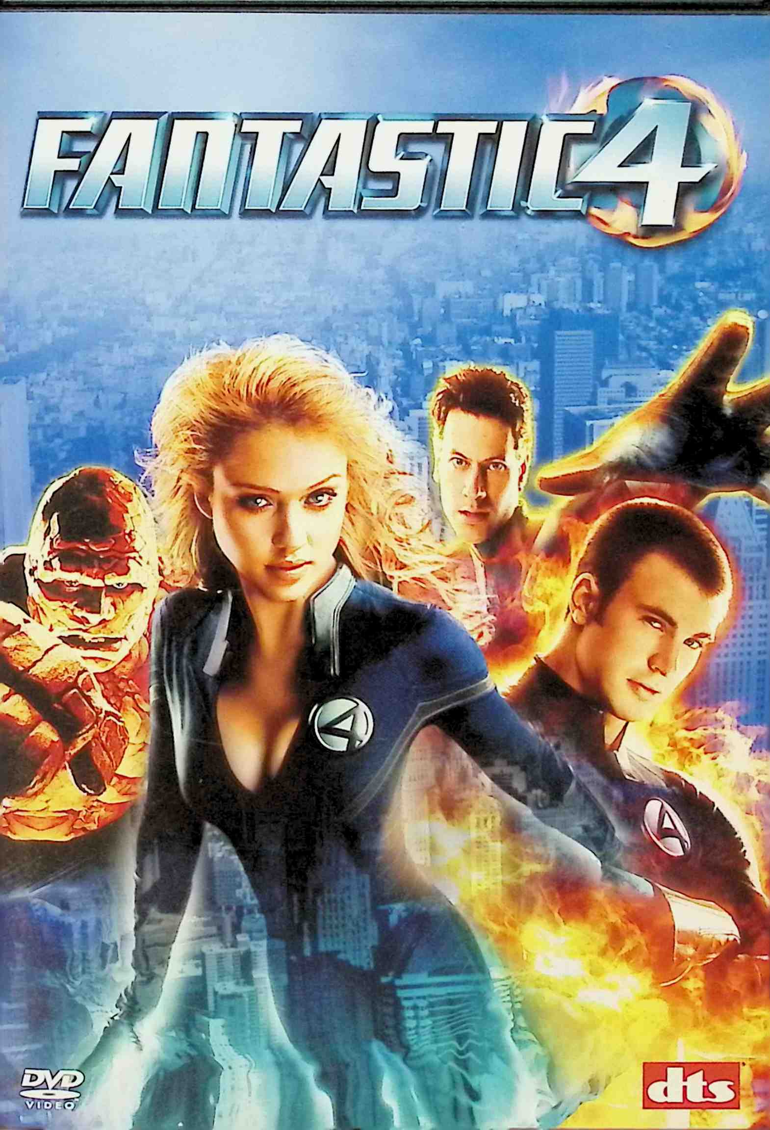 【中古】 ファンタスティック・フォー[超能力ユニット] [DVD]　ヨアン・グリフィズ、ジェシカ・アルバ..