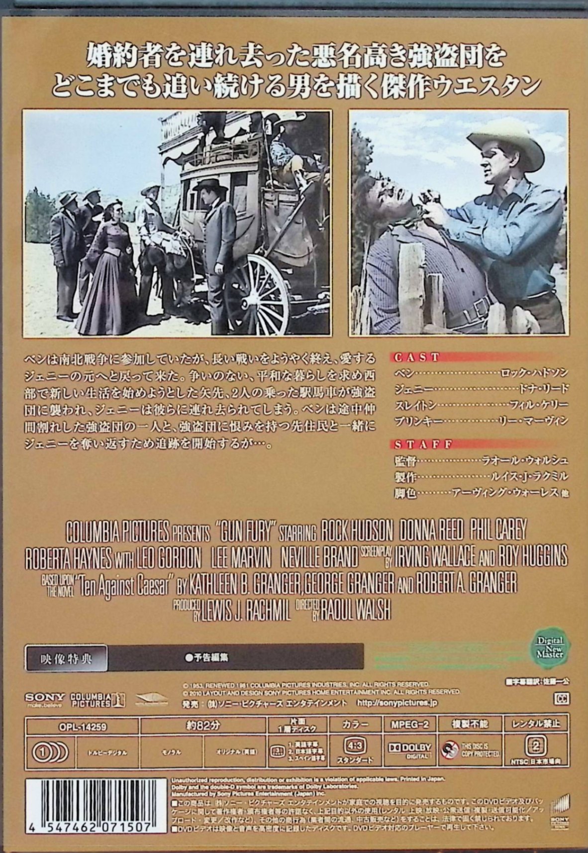 【中古】 限りなき追跡 [DVD]　ドナ・リード (出演), フィル・ケリー (出演), ラオ...