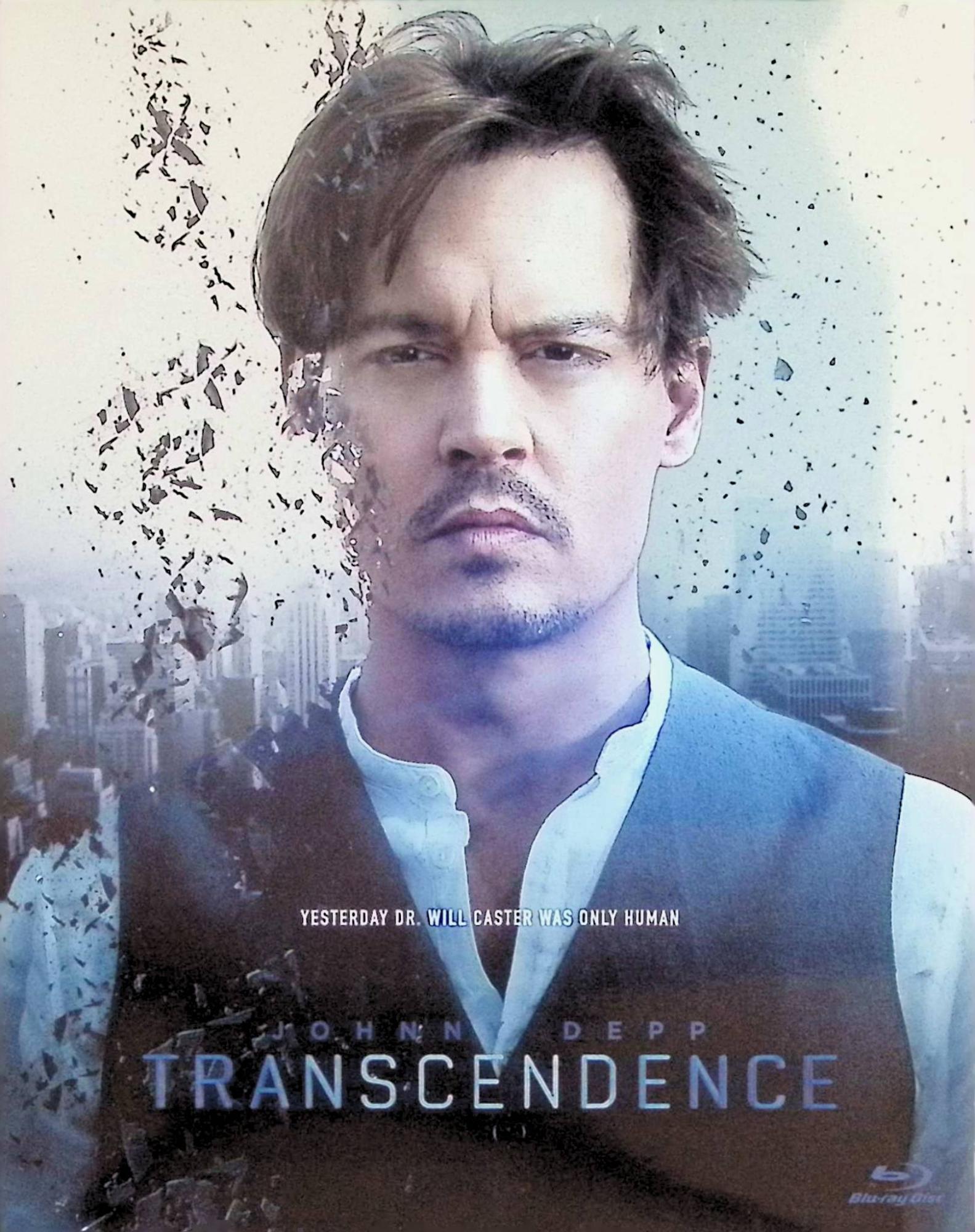 【中古】 トランセンデンス [Blu-ray][スリーブケース付]　ジョニー・デップ、モーガン・フリーマン、..