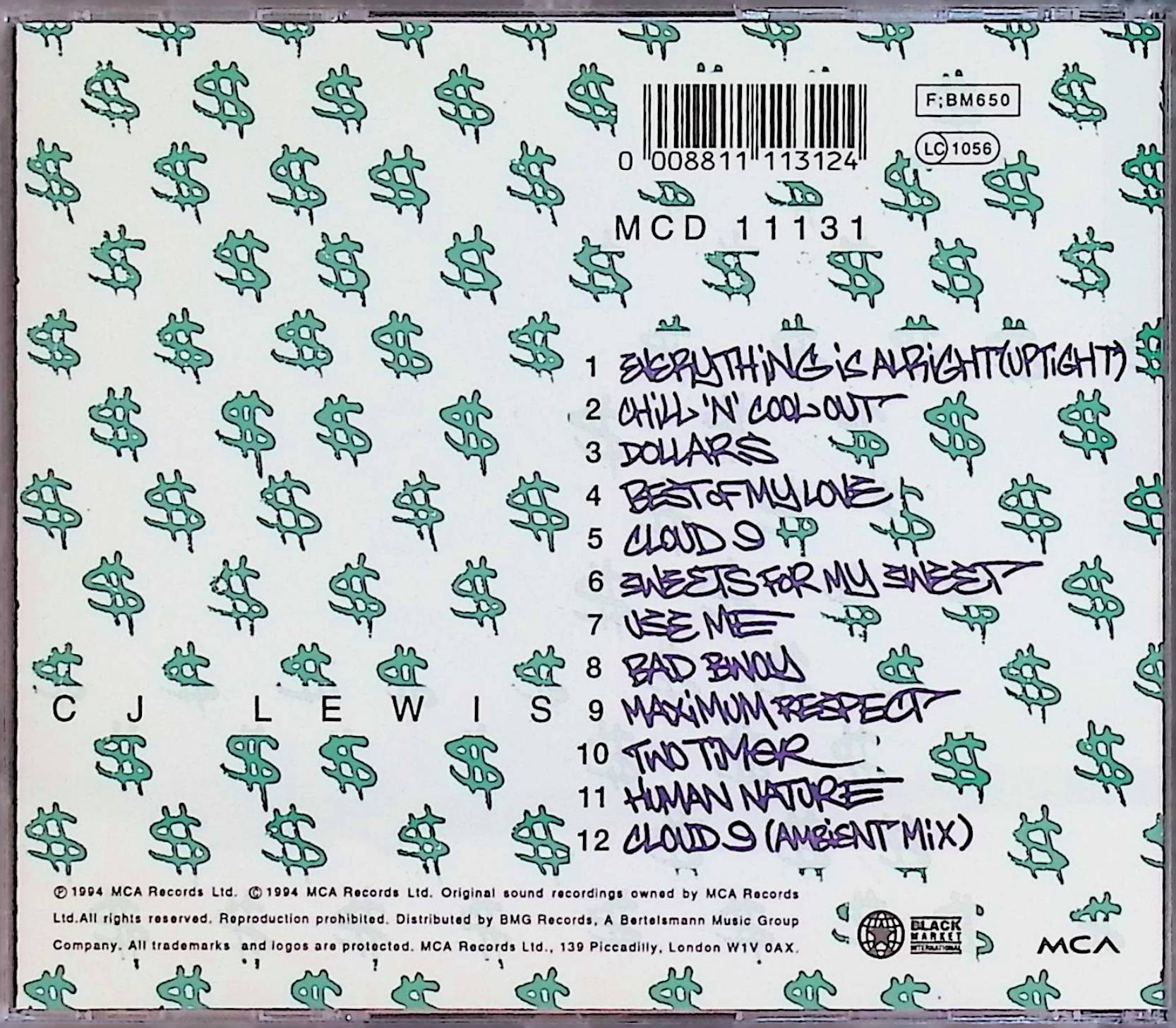 【中古】 (CD) Dollars / C.J.ルイス　（送料無料）