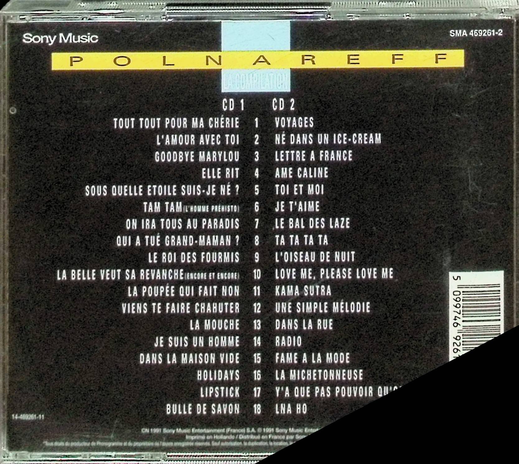 【中古】 (CD) Compilation36 Tracks / ミッシェル・ポルナレフ　（送料無料） 2