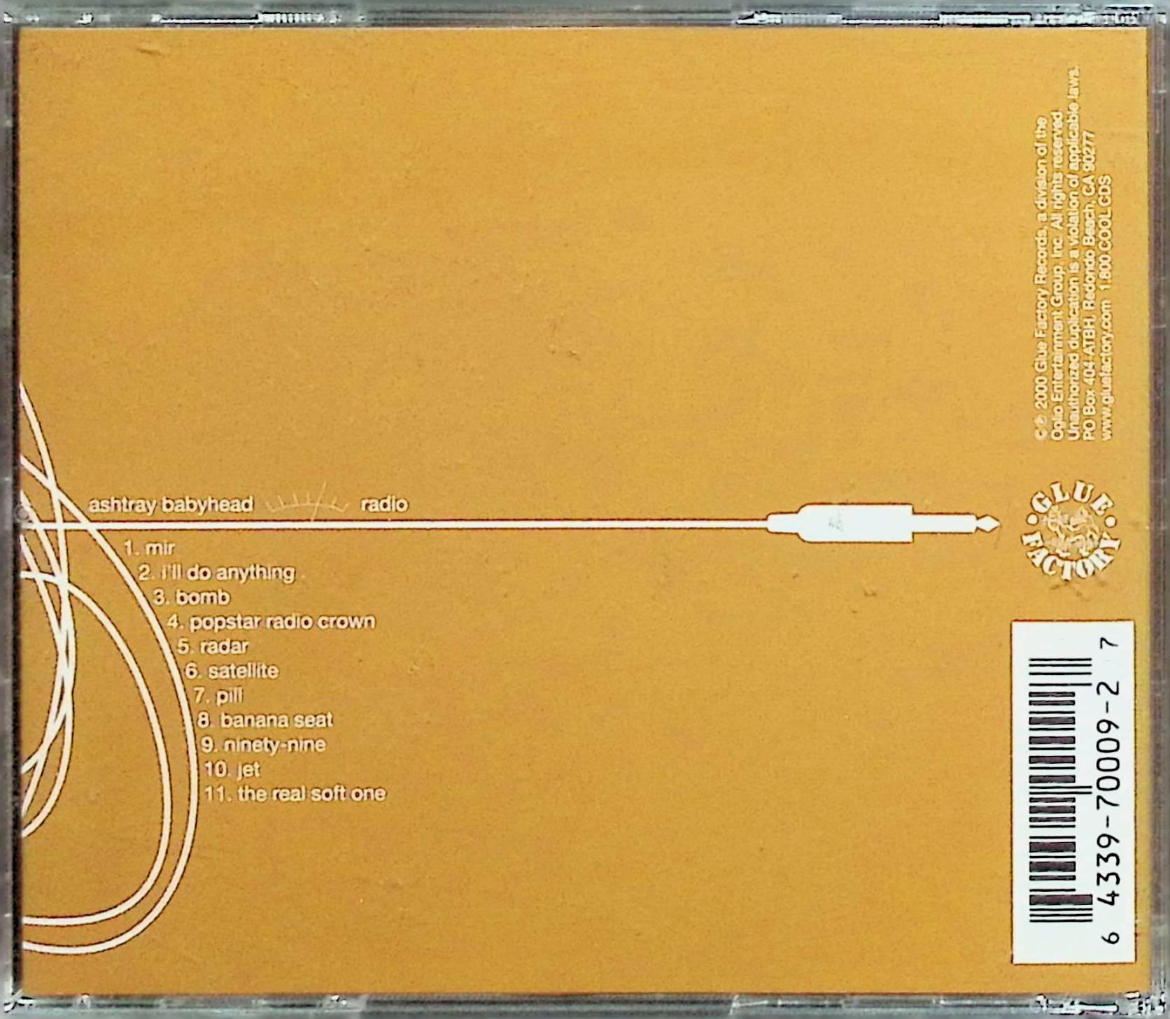 【中古】 (CD) Radio / Ashtray Babyhead　（送料無料）