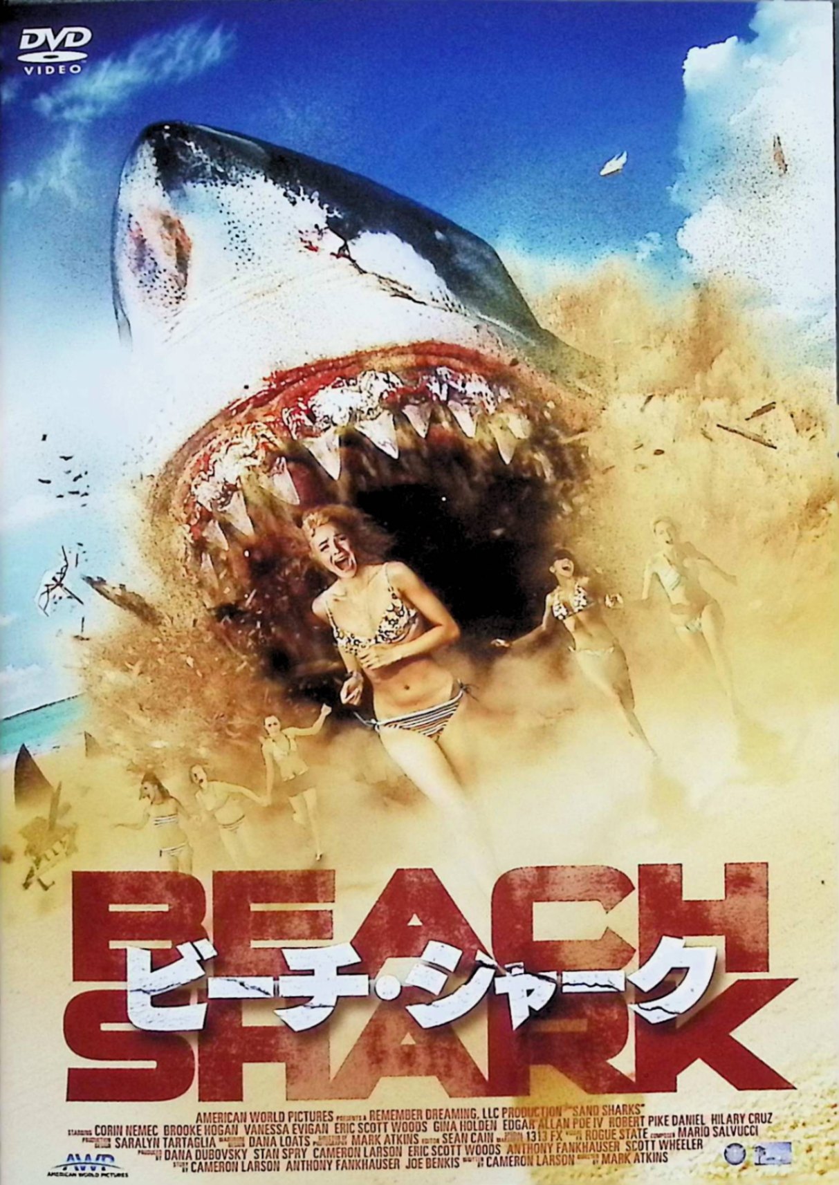 【中古】 ビーチ・シャーク [DVD]　コリン・ネメック、ヴァネッサ・リー・エヴィガン、エリック・スコット・ウッズ。 ​ 監督 マーク・..