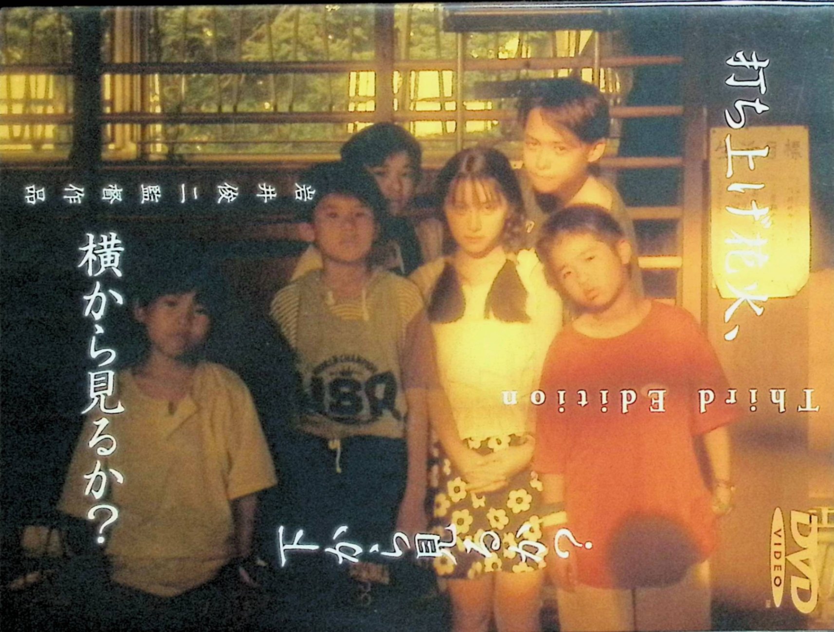 「 打ち上げ花火、下から見るか?横から見るか? [DVD]」 奥菜恵、山崎裕太、反田孝幸（ 監督 岩井俊二 岩井俊二の代表作「打ち上げ花火、下から見るか?横から見るか?」の劇場版。夏休みの海辺の町で、花火の形状をめぐる少年たちの議論から始まる純粋な青春物語。転校が決まった少女なずな（山崎裕太）と、想いを寄せる少年典道（反田孝幸）が、不思議な玉で時間を繰り返す奇跡に挑む。花火大会の夜に交錯する淡い恋と友情、別れの切なさが、幻想的な映像美で描かれる。奥菜恵の繊細な演技が光る、心揺さぶる傑作。 ジャンル ドラマ／青春／ファンタジー 受賞歴 日本アカデミー賞複数部門ノミネートほか、岩井作品の金字塔。 JANコード： 4521458002027 🐾 安心の検品・保証 当店ではすべての商品を1点ずつ丁寧に検品したうえで出品しております。 万が一、商品に不備がございましたら、商品到着日から30日以内であれば返品・返金を承ります。どうぞ安心してご利用ください。 🐾 送料無料・スピード発送 AM11時までのご注文は、日本郵便〈ゆうメール〉にて当日発送いたします。 ※ゆうメールは土日祝日の配達がございません。あらかじめご了承ください。 商品は防水クッション封筒で丁寧に梱包し、ポストへお届けします。 🐾 まとめ買いがおトク！クーポン配布中 2点以上のご購入　→　100円引き 4点以上のご購入　→　400円引き 8点以上のご購入　→　1,000円引きDISC PLUSは映画・音楽好きのための専門中古ショップです。 レア盤、絶版アイテム、懐かしの名作など、毎日新商品入荷中！ 🐾 まとめ買いでおトクなクーポン配布中 🐾