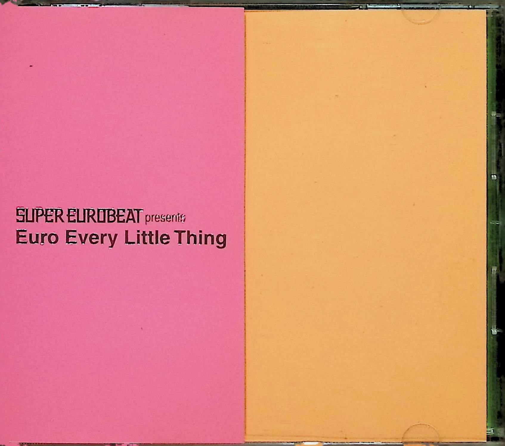 【中古】 (CD) SUPER EUROBEAT presents Euro Every Little Thing / Every Little Thing （送料無料）