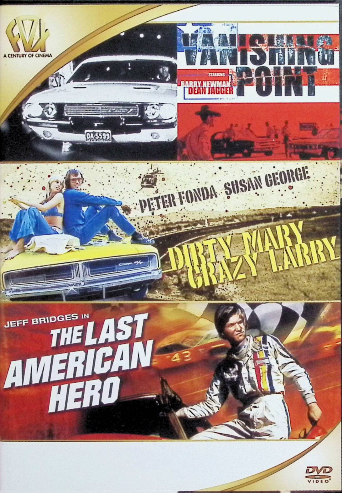 【中古】 FOX100周年記念 名作DVDパック 疾走アメリカン・ニューシネマ(3枚組)　バリー・ニューマン、..