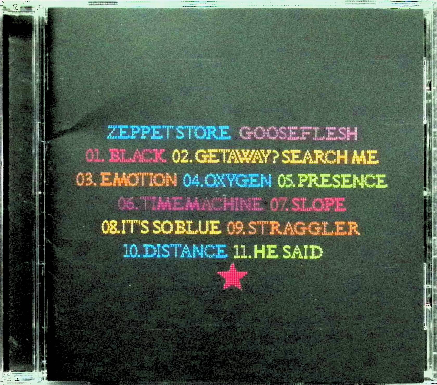 (CD) GOOSEFLESH / ZEPPET STORE （送料無料）