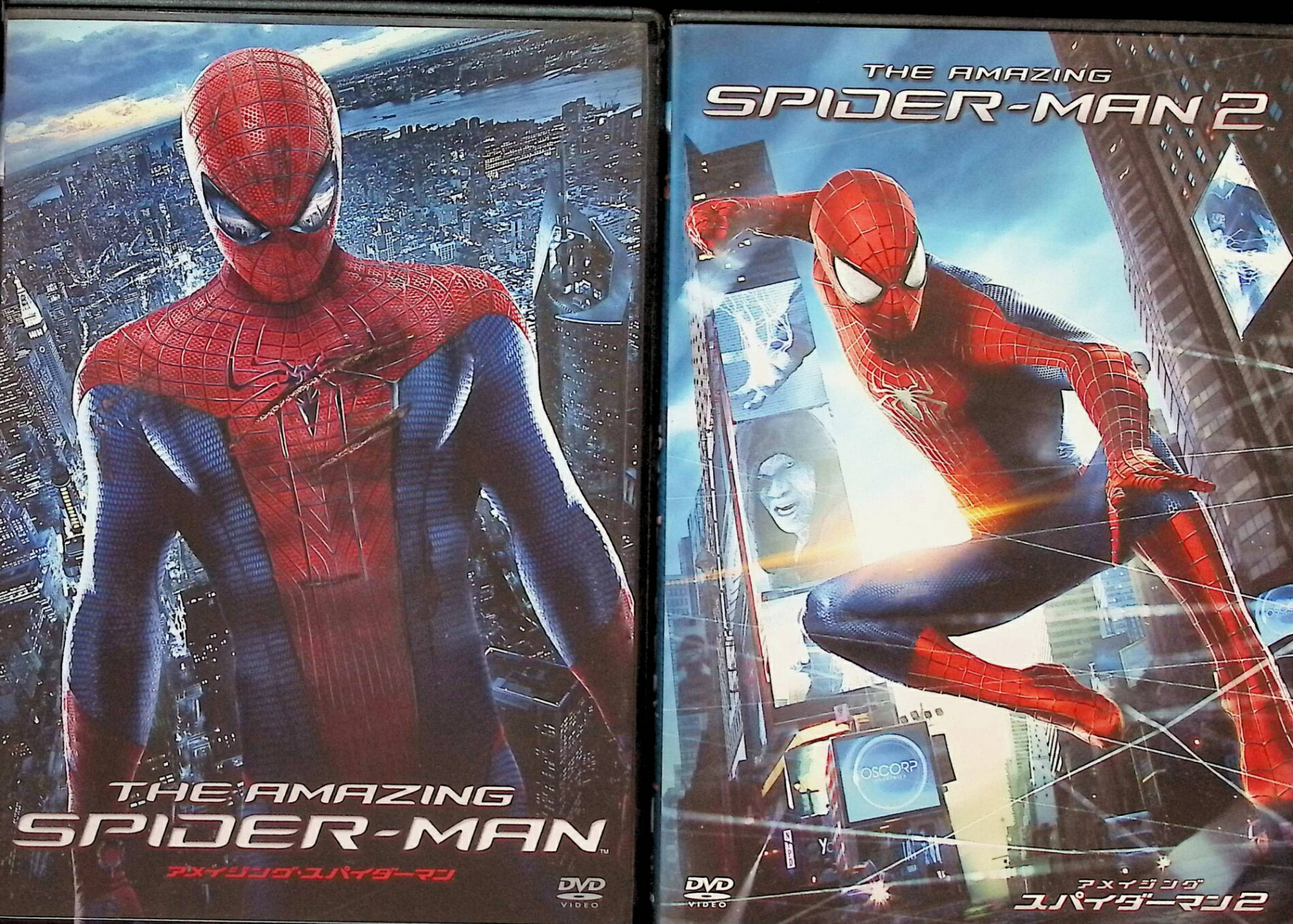 【中古】 アメイジング・スパイダーマン 2作品セット (DVD)　アンドリュー・ガーフィールド (出演), エマ・ストーン (出演), マーク・ウェブ (監督)