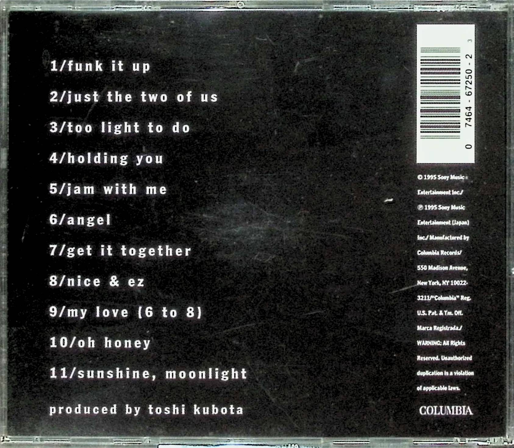 【中古】 (CD) Sunshine Moonlight / 久保田利伸　（送料無料）