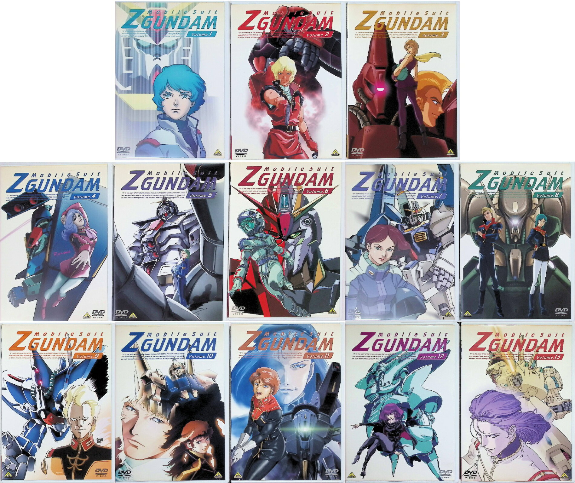 Rakuten - 【中古】 機動戦士Zガンダム 全13巻セット[DVD]　飛田展男、池田秀一、古谷徹、監督富野由悠季　（送料無料）