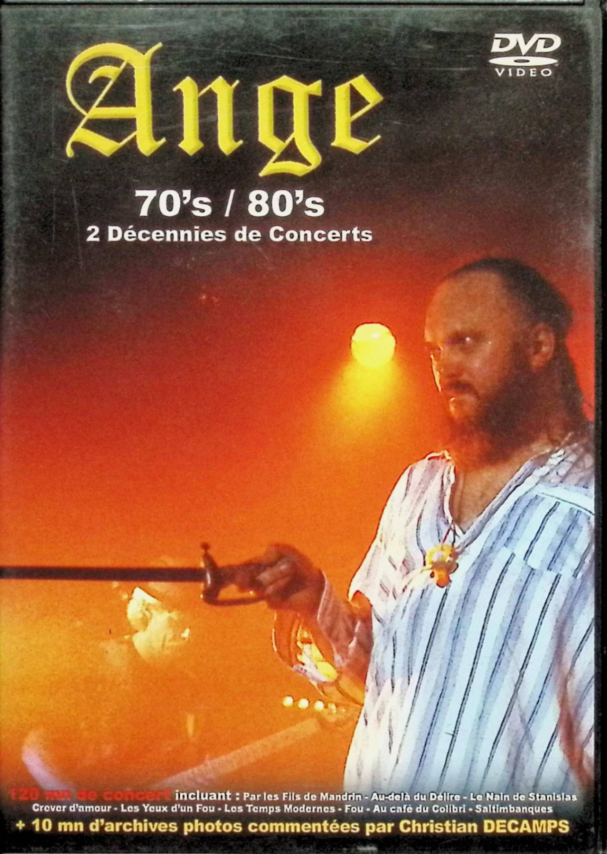  70's / 80's - 2 DECENNIES DE CONCERTS　Ange　（送料無料）