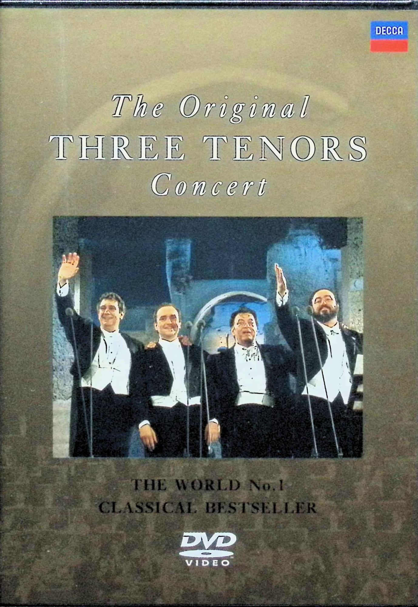  The Original Three Tenors Cocert　ホセ・カレーラス／プラシド・ドミンゴ／ルチアーノ・パヴァロッティ（テノール）、指揮:ズービン・メータ　（送料無料）