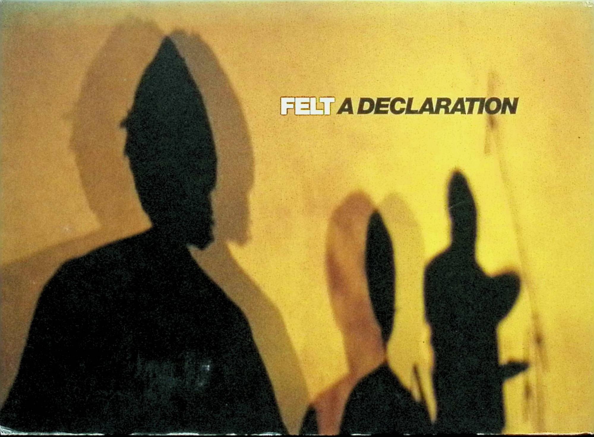  A Declaration（デジパック仕様） 　Felt　（送料無料）