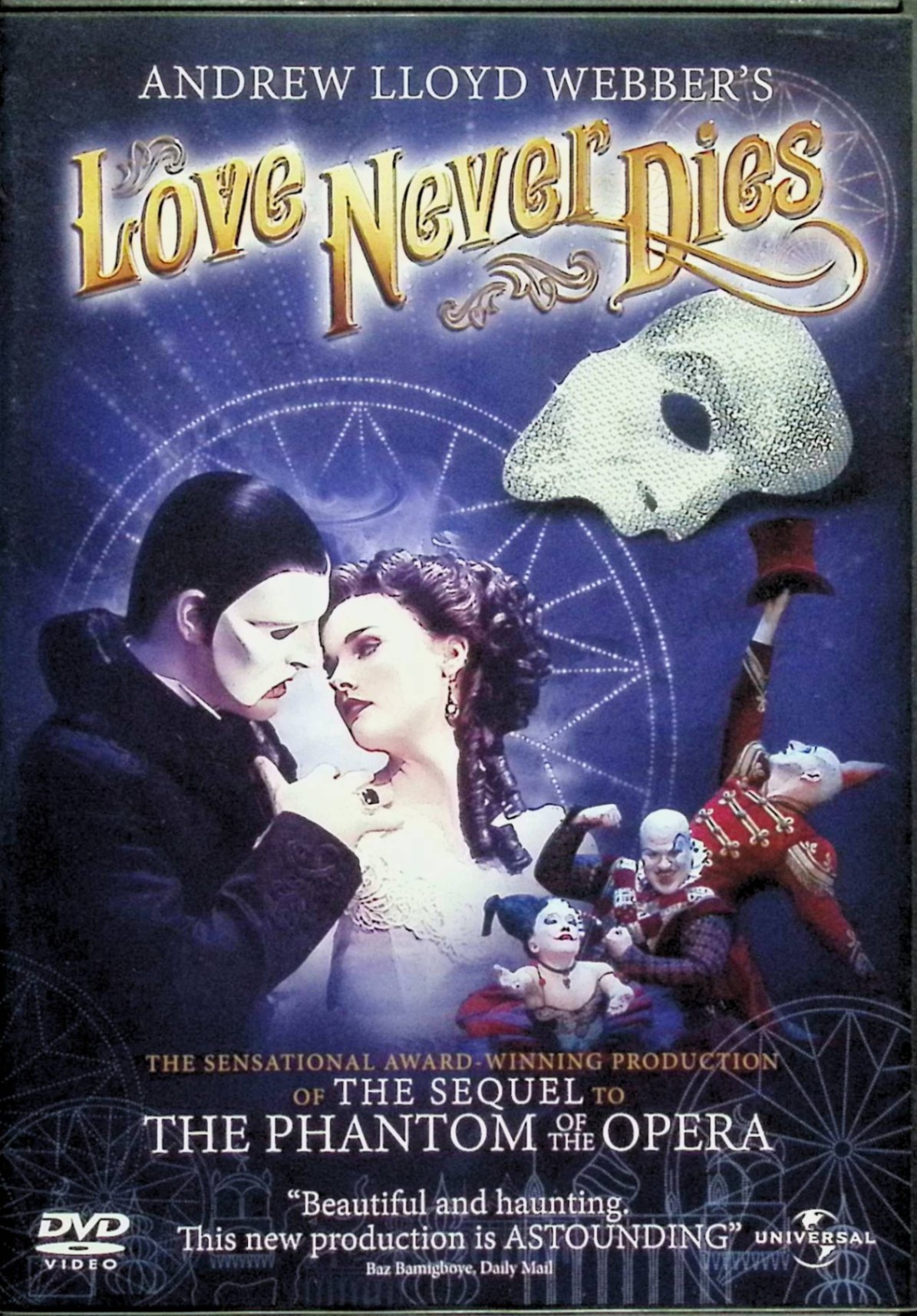 【中古】 アンドリュー・ロイド＝ウェバー　ラヴ・ネヴァー・ダイズ [DVD]　ベン・ルイス、アナ・オバーン、作曲アンドリュー・ロイド＝ウェバー　（送料無料）