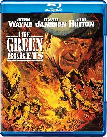「 グリーンベレー [Blu-ray]」 ジョン・ウェイン、デヴィッド・ジャンセン、ジム・ハットン、監督ジョン・ウェイン 内容解説 ベトナム戦争のさなか、アメリカ陸軍特殊部隊グリーンベレーの訓練施設を新聞記者ジョージ・バックワースが訪れる。戦争に懐疑的な彼に対し、部隊を率いるマイク・カービー大佐は「自分の目で真実を見ろ」とベトナム従軍を勧める。前線へ渡ったバックワースは、現地基地の防衛戦や敵将校の拉致作戦に立ち会い、戦場の現実を目の当たりにしていく。 ジャンル 戦争／アクション／ドラマ 受賞・評価 ジョン・ウェインが主演と監督を兼ね、ベトナム戦争を真正面から扱った数少ない同時代作品。当時高まっていた反戦気運に対抗する立場から製作された。公開時は批評家から「高圧的で時代遅れの映画」と厳しく批判された一方、興行的には成功を収めており、政治的な立場をめぐって今日まで評価が分かれ続けている。 音声： 英語 字幕： 日本語・英語 JANコード： 4988135779885 🐾 安心の検品・保証 当店ではすべての商品を1点ずつ丁寧に検品したうえで出品しております。 万が一、商品に不備がございましたら、商品到着日から30日以内であれば返品・返金を承ります。どうぞ安心してご利用ください。 🐾 送料無料・スピード発送 AM11時までのご注文は、日本郵便〈ゆうメール〉にて当日発送いたします。 ※ゆうメールは土日祝日の配達がございません。あらかじめご了承ください。 商品は防水クッション封筒で丁寧に梱包し、ポストへお届けします。 🐾 まとめ買いがおトク！クーポン配布中 2点以上のご購入　→　100円引き 4点以上のご購入　→　400円引き 8点以上のご購入　→　1,000円引きDISC PLUSは映画・音楽好きのための専門中古ショップです。 レア盤、絶版アイテム、懐かしの名作など、毎日新商品入荷中！ 🐾 まとめ買いでおトクなクーポン配布中 🐾