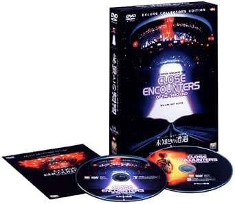 「 未知との遭遇 ― デラックス・コレクターズ・エディション (DVD2枚組)（デジパック仕様）」 リチャード・ドレイファス (出演), フランソワ・トリュフォー (出演), スティーヴン・スピルバーグ (監督, 脚本) 人類と異星人との接触を感動的に描いたS・スピルバーグのSF大作。砂漠で第二次世界大戦時の戦闘機が発見され、ラコームをリーダーとして調査が行われている頃、インディアナ州で奇妙なことが起きる。町一帯の停電を調べていた電気技師のロイは、恐ろしい光を発見、追いかけて行くと、そこには同じように光を追いかけてきた人たちが集まっていた。それ以来、ロイは光に憑かれ、会社もクビになり、妻子にも逃げられる。同じ頃、ワイオミング州のデビルズ・タワーという山で毒ガスが発生し、住民が避難していた。そして、光を追い続けていたロイたちもこの山にたどり着く。そこでロイたちが見たのは、巨大なUFOのマザー・シップが降り立って来る姿だった……。地球人と異星人との間で音楽を使って交流が始まるラスト20分が圧巻。特に、ダグラス・トランブルのSFX、V・ジグモンドによる映像が素晴らしい。調査団のリーダー、ラコームをF・トリュフォー監督が演じているのも話題に。 音声： 日本語・英語 字幕： 日本語・英語 JANコード： 4988107194371 🐾 安心の検品・保証 当店ではすべての商品を1点ずつ丁寧に検品したうえで出品しております。 万が一、商品に不備がございましたら、商品到着日から30日以内であれば返品・返金を承ります。どうぞ安心してご利用ください。 🐾 送料無料・スピード発送 AM11時までのご注文は、日本郵便〈ゆうメール〉にて当日発送いたします。 ※ゆうメールは土日祝日の配達がございません。あらかじめご了承ください。 商品は防水クッション封筒で丁寧に梱包し、ポストへお届けします。 🐾 まとめ買いがおトク！クーポン配布中 2点以上のご購入　→　100円引き 4点以上のご購入　→　400円引き 8点以上のご購入　→　1,000円引きDISC PLUSは映画・音楽好きのための専門中古ショップです。 レア盤、絶版アイテム、懐かしの名作など、毎日新商品入荷中！ 🐾 まとめ買いでおトクなクーポン配布中 🐾
