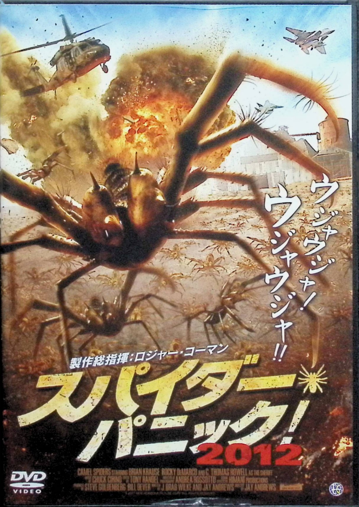 【中古】 スパイダー・パニック！2012 [DVD] ブライアン・クラウズ、C・トーマス・ハウエル、メリッサ・ブラッセリー、監督ジム・ウィノースキー （送料無料）