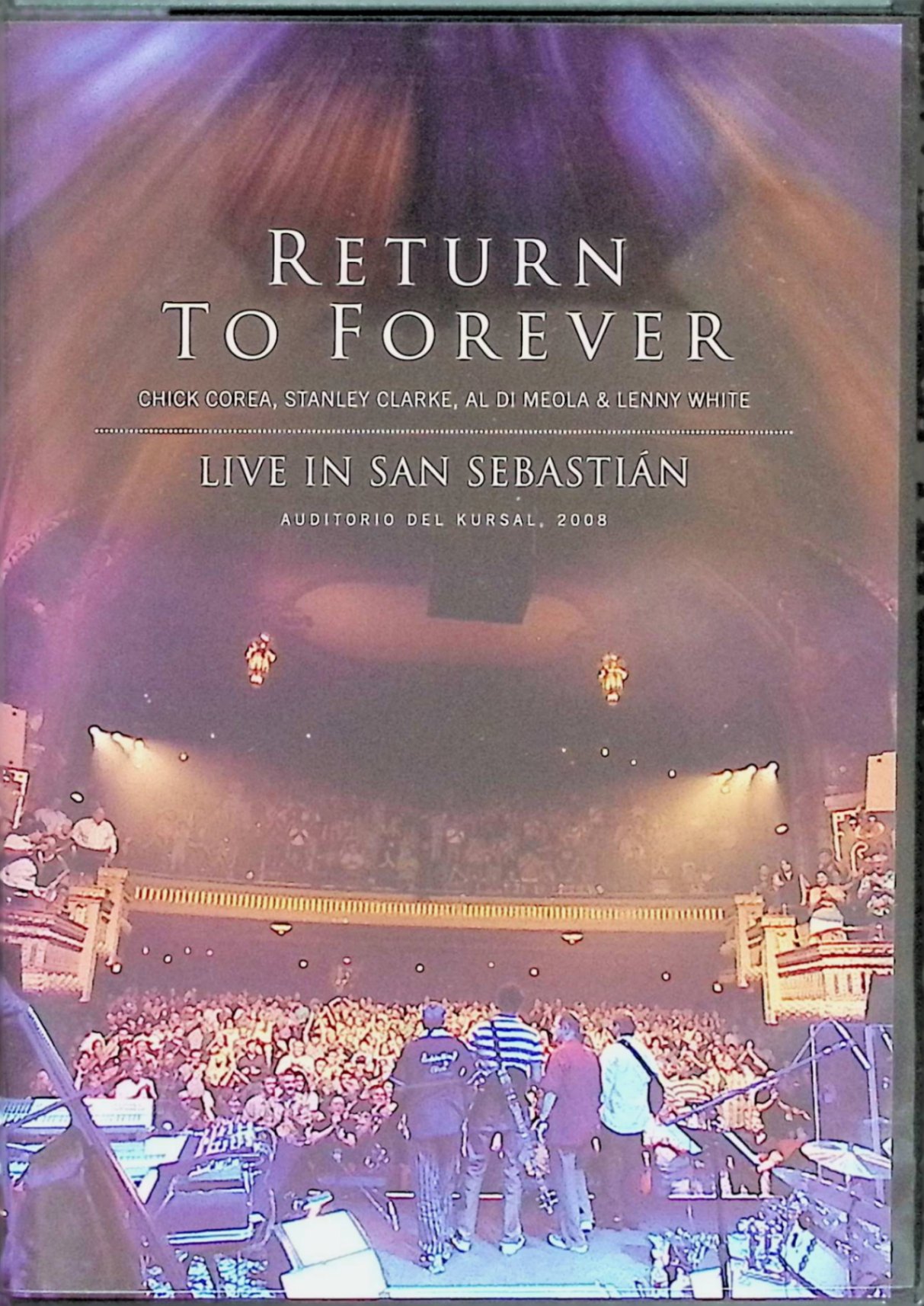 「 Live in San Sebastian（海外版DVD）」 リターン・トゥ・フォーエヴァー 内容解説 チック・コリア（key, p）、スタンリー・クラーク（b）、アル・ディ・メオラ（g）、レニー・ホワイト（ds）による黄金期リターン・トゥ・フォーエヴァー（Return to Forever）が、約25年ぶりに再結成した2008年ワールド・ツアーから、7月25日にスペイン・サンセバスティアンのAuditorio del Kursal（ハイネケン・ジャザルディア音楽祭）で行った公演を収録。『Where Have I Known You Before』『Romantic Warrior』期の代表曲と各メンバーのソロを収録。2010年発売（Jazz Door・JD11050・EAN 4250079741502）。収録時間78分33秒。NTSC・リージョンALL・4:3・字幕なし。輸入盤。 収録曲：Vulcan Worlds／Sorceress／Space Circus／Al's Solo／Chick's Solo／The Romantic Warrior／Stanley's Solo Part 1／Stanley's Solo Part 2／Duel Of The Jester And The Tyrant ジャンル 音楽／ライブ／ジャズ（フュージョン） 受賞・評価 1983年以来となる4人のオリジナル・メンバーによる2008年再結成ツアーの記録。公式映像作品『Live at Montreux 2008』とは別公演で、Jazz Doorレーベルによる非公式系リリース。 【海外版DVD・Blu-rayに関するご注意】 本商品は海外版のため、日本国内版とは仕様が異なる場合があります。 ご購入前に、お手持ちの再生機器が対応可能かご確認ください。 JANコード： 4250079741502 🐾 安心の検品・保証 当店ではすべての商品を1点ずつ丁寧に検品したうえで出品しております。 万が一、商品に不備がございましたら、商品到着日から30日以内であれば返品・返金を承ります。どうぞ安心してご利用ください。 🐾 送料無料・スピード発送 AM11時までのご注文は、日本郵便〈ゆうメール〉にて当日発送いたします。 ※ゆうメールは土日祝日の配達がございません。あらかじめご了承ください。 商品は防水クッション封筒で丁寧に梱包し、ポストへお届けします。 🐾 まとめ買いがおトク！クーポン配布中 2点以上のご購入　→　100円引き 4点以上のご購入　→　400円引き 8点以上のご購入　→　1,000円引きDISC PLUSは映画・音楽好きのための専門中古ショップです。 レア盤、絶版アイテム、懐かしの名作など、毎日新商品入荷中！ 🐾 まとめ買いでおトクなクーポン配布中 🐾