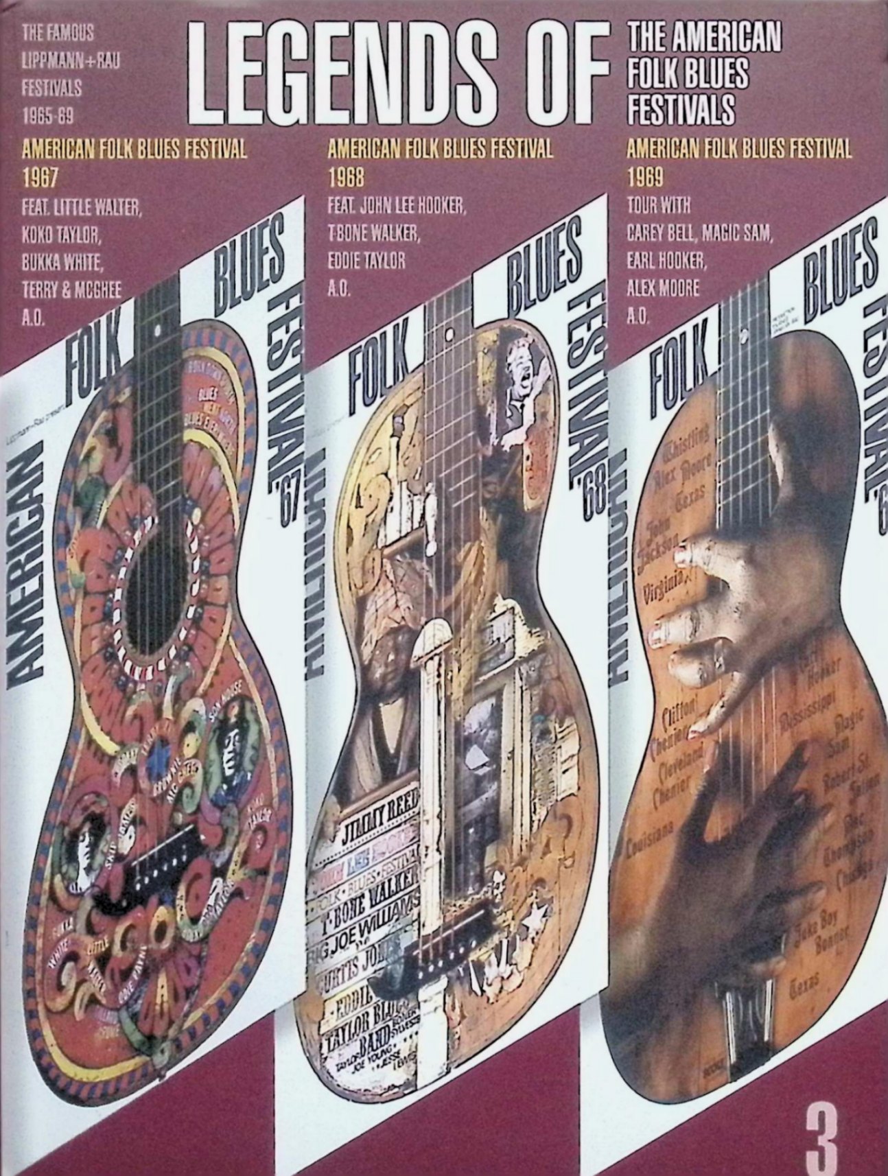 「 Legends of 3: American Folk Blues Festivals （デジパック仕様）[海外版DVD]」 リトル・ウォルター、ジョン・リー・フッカー、T-ボーン・ウォーカー 【商品の状態】 ◇ディスクにわずかに小傷があります。 内容解説 ※PAL方式（海外盤・ドイツTropical Music 品番68.364・2008年）。ドイツの興行社リップマン＋ラウが主催した伝説の「アメリカン・フォーク・ブルース・フェスティバル」1967・1968・1969年の欧州公演を、SWF／WDRのテレビ収録映像で蘇らせるアーカイブ・シリーズ第3巻。DVD／ビデオ初出し映像で、156分・モノクロ4:3・モノラル・ドイツ語ナレーション（英語字幕）・全リージョン。収録：My Babe／Untitled／Mean Old World（リトル・ウォルター）／Will My Man Be Home Tonight／Wang Dang Doodle／What Kind Of Man Is This（ココ・テイラー）／Aberdeen Mississippi Blues（ブッカ・ホワイト）／Hard Times Killing Floor（スキップ・ジェイムス）／Death Letter Blues（サン・ハウス）／Born With The Blues／Rock Island Line（サニー・テリー＆ブラウニー・マギー）／Shake Your Money Maker（ハウンド・ドッグ・テイラー）／Serves Me Right To Suffer（ジョン・リー・フッカー）／Maudy／Boom Boom／Stormy Monday Blues／I Wonder Why／Shake It Baby（T-ボーン・ウォーカー with エディ・テイラー・バンド＆ジョン・リー・フッカー）／Cryin' Shame／Baby Please Don't Go（ビッグ・ジョー・ウィリアムス）／Juke（ビッグ・ウォルター・ホートン）／Big Boss Man（ジミー・リード）／Cherie（カーティス・ジョーンズ）／You Ain't No Woman／John Henry（ジョン・ジャクソン）／Off The Hook／Walking The Floor／Rocket 88（アール・フッカー）／All My Love（マジック・サム）／Going Back To The Country（ジューク・ボーイ・ボナー）／You Got Me Walking On The Floor／Zydeco Et Pas Sale（クリフトン＆クリーヴランド・シェニエ）／Whistling Alex Moore Blues（アレックス・ムーア）／Love Ain't A Play Thing（ケアリー・ベル）ほかインタビュー ジャンル 音楽／ブルース／ライブ／アーカイブ映像／フェスティバル 受賞・評価 Tropical Musicレーベル25周年記念シリーズ（制作：クラウス・シュライナー）。サン・ハウス、スキップ・ジェイムス、リトル・ウォルター（1968年没）ら戦前ブルースの巨人たちの晩年の姿を捉えた、1960年代ドイツ放送局の貴重な映像記録。 【海外版DVD・Blu-rayに関するご注意】 本商品は海外版のため、日本国内版とは仕様が異なる場合があります。 ご購入前に、お手持ちの再生機器が対応可能かご確認ください。 JANコード： 0764916836497 🐾 安心の検品・保証 当店ではすべての商品を1点ずつ丁寧に検品したうえで出品しております。 万が一、商品に不備がございましたら、商品到着日から30日以内であれば返品・返金を承ります。どうぞ安心してご利用ください。 🐾 送料無料・スピード発送 AM11時までのご注文は、日本郵便〈ゆうメール〉にて当日発送いたします。 ※ゆうメールは土日祝日の配達がございません。あらかじめご了承ください。 商品は防水クッション封筒で丁寧に梱包し、ポストへお届けします。 🐾 まとめ買いがおトク！クーポン配布中 2点以上のご購入　→　100円引き 4点以上のご購入　→　400円引き 8点以上のご購入　→　1,000円引きDISC PLUSは映画・音楽好きのための専門中古ショップです。 レア盤、絶版アイテム、懐かしの名作など、毎日新商品入荷中！ 🐾 まとめ買いでおトクなクーポン配布中