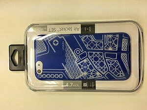アウトレット品 スマホケース日本製 iPhone6ケース4.7インチ用 AirJaketforiphone(梅田+Kiriko