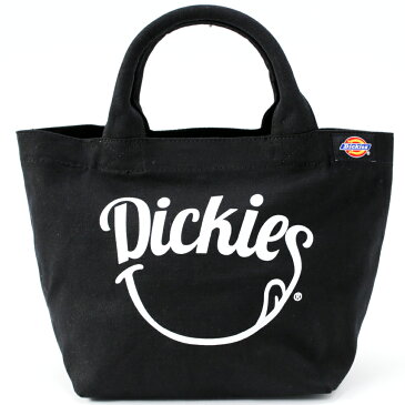 Dickies ディッキーズ スマイル ロゴ キャンバス デニム ミニトート ランチトート バッグ 2020年 新作 dwearsステッカー入り メンズ レディース トートバッグ ランチバッグ