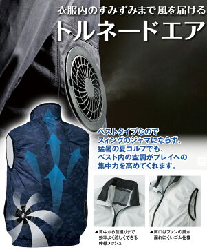 空調服 ベスト AIR ARMOR バッテリーセット 急上昇 夏 涼しい 作業着 釣り 倉庫作業 男女兼用 動きやすい 熱中症対策 フルセット 袖なし アウター 猛暑 庭 BBQ