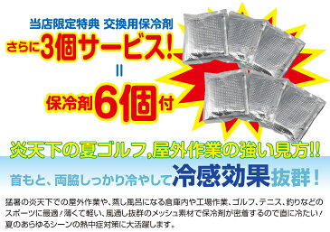 暑さ対策 熱中症予防 COOL WARMER クールウォーマー 保冷剤付き クールベスト 軽量メッシュ インナー ウェア 薄手 作業着 釣り フィッシング 農作業 真夏日 猛暑 冷感 ひんやり 涼しい 気持ち良い 夏 冷たい スポーツ ゴルフ 安い