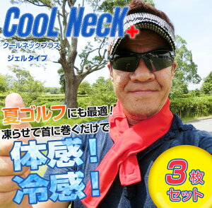 暑さ対策グッズ 熱中症対策グッズ COOL NECK+ クールネックプラス 3枚セット ひんやり 涼しい 気持ち良い 夏 冷たい スポーツ ゴルフ 釣り 冷感 首用 グッズ 首 保冷剤 屋外作業 暑さ対策 ペット 家族 犬 真夏日 猛暑 カラフル通販格安セール情報 楽天 通販