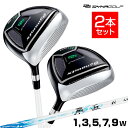 ゴルフ クラブ フェアウェイウッド 2本セット 1W 3W 5W 7W 9W ダイナミクスFW ワークテック飛匠 シャフト仕様 先中調子