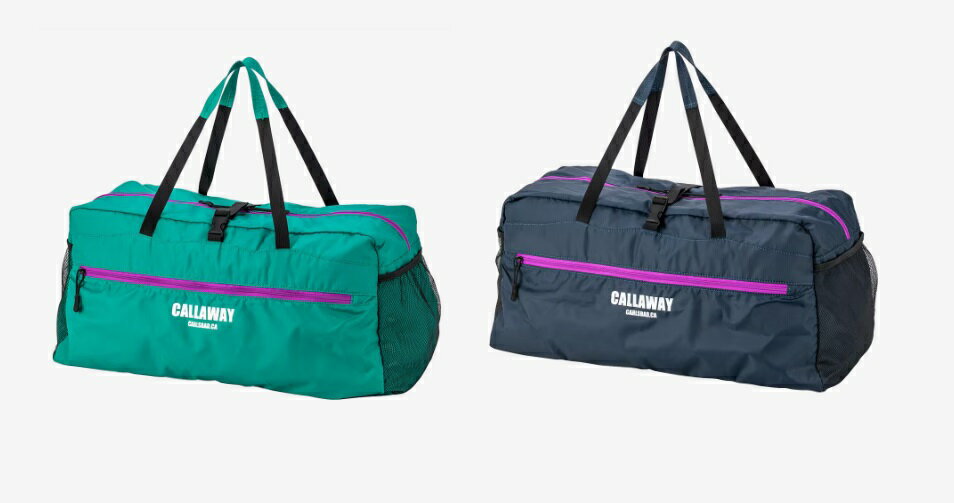 キャロウェイ キャロウェイ ゴルフ イージーゴーイング パッカブルボストンバッグ 23 JMCallaway Easygoing Packable Boston Bag 23 JMカラー：グリーン、ネイビー