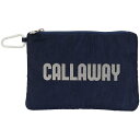 キャロウェイ ゴルフ　SPL ウィメンズ ポーチ FW 20 JMCallaway SPL WMS Pouch FW 20 JMカラー：ネイビー