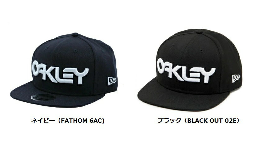 オークリー　ゴルフキャップ　メンズ MARK II NOVELTY SNAP BACK911784　カラー：ネイビー、ブラック