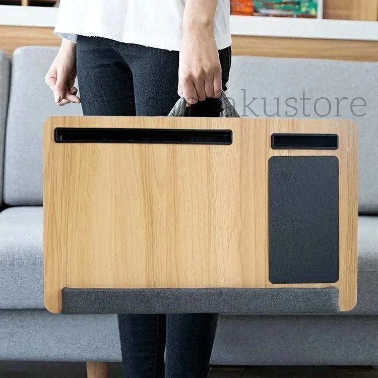 【送料無料】ひざうえ クッションテーブル デスク 膝上テーブル テーブルクッション 作業台 膝上テーブル ラップトップデスク タブレッ [2]