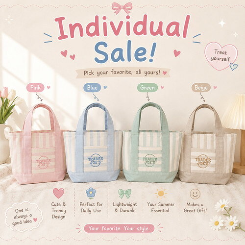 素材：コットン65％、ポリエステル35％ 横幅:約33cm　縦:約28cm　底マチ:約15cm　持ち手:約60cm 買い物時だけでなく、普段使いもできるオールマイティなデザイン。 頑丈なキャンバス地、それでいてこのお値段！天才かな。