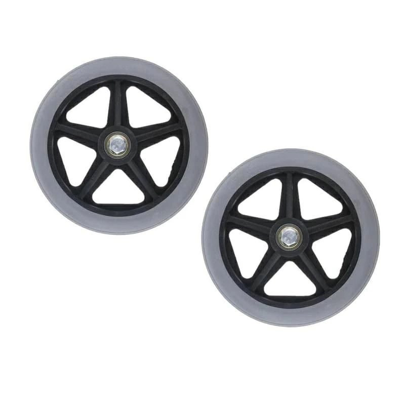 商品情報 商店紹介 商品サイズ：6インチ 重量：約0.9kg（ペア） 【素材】高品質合金 + 耐久ABS素材。強度と軽量性を両立し、摩耗に強く長寿命。 【特徴】滑らかな回転と静音設計。耐摩耗性に優れ、安定した走行が可能。交換も簡単で、日常のメンテナンスを軽減。 【対応範囲】ほとんどの手動車椅子、歩行補助具、カートなどに取り付け可能。交換用や予備パーツとして最適。 【高耐久設計】耐衝撃性が高く、凹凸のある路面でも快適な走行を実現。長期間の使用でも劣化しにくい。 【安心の走行性】フリーエア・ストップパンク仕様で安全に使用可能。 ※日本語説明書は付属致しません。 ※仕様は予告なく変更する場合がございます。 ※ 全商品、「離島.一部地域」は別途 送料が掛かります。 ※検品を行っておりますが輸入品のため、多少の傷や汚れ等はご了承下さい 【安心30日保証サービス】 本製品には、ご購入に限り購入日から30日間の返金保証をさせて頂いておりますので安心してお買い求めくださいませ、また本商品のご利用上でご不明な点や問題などが御座いましたら、お気軽にお問い合わせくださいませ、弊社はお客様のご要望に誠意ある対応をさせていただきます。 【ご注意事項】本製品は輸送中に破損する場合がございます。万が一破損が発生した場合は、当社までご連絡いただければ、交換対応をさせていただきます。