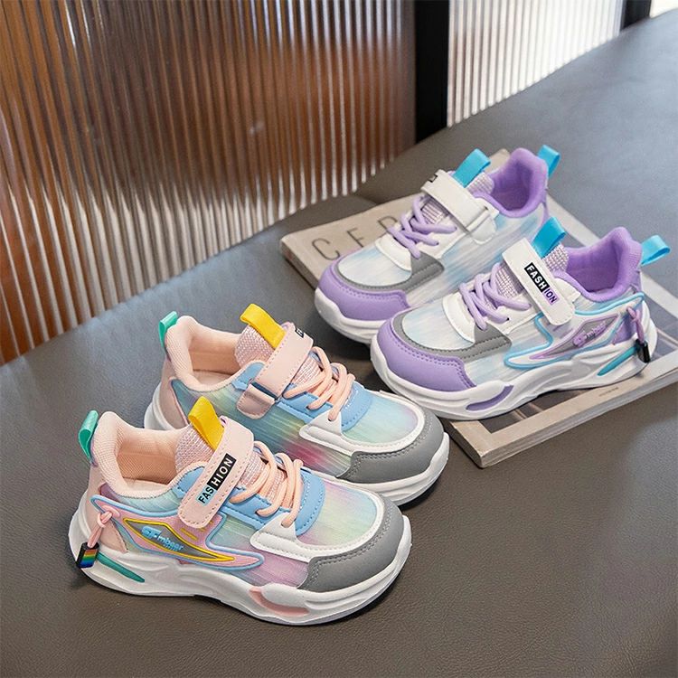 スポーツ靴 スニーカー キッズ ダンスシューズ カジュアルシューズ 子供 ランニン...