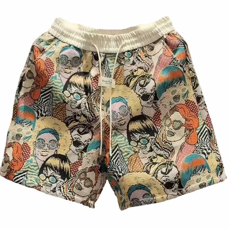 ハーフパンツ トレーニングウェア バスケパンツ ショート丈 ジャカード 切り替え ...