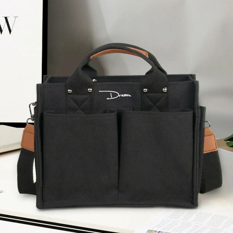 乐天商城 - キャンバスバッグ 2way ショルダーバッグ 斜めがけ 大人 ハンドバッグ レディース キャンバス 帆布 バッグ トート 肩掛け 小さめ ミニ