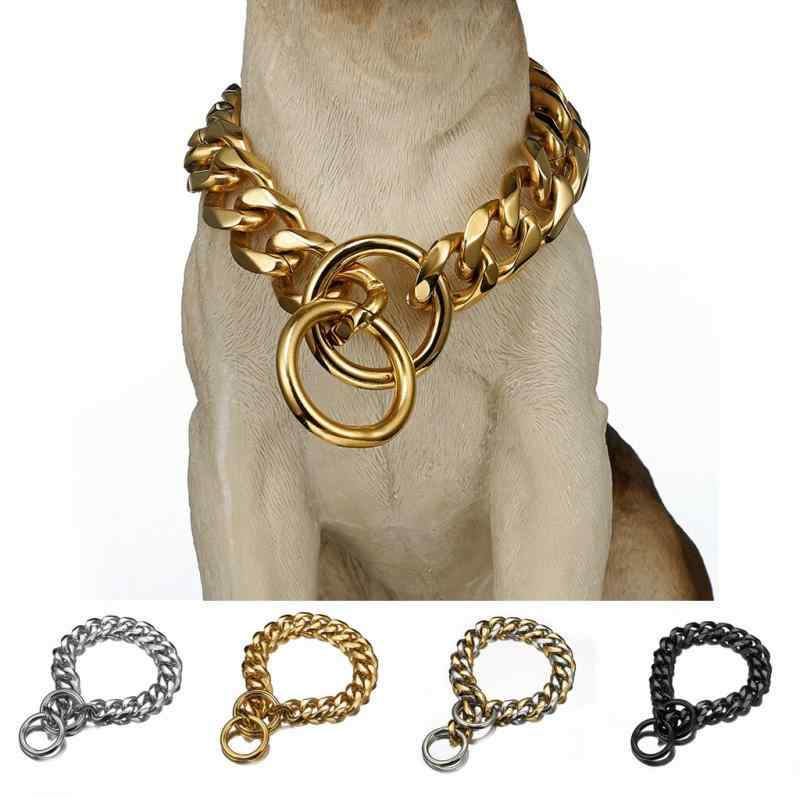 大型犬用 ステンレス チェーン リード 首輪 金色 太幅 溶接加工 耐衝撃 牽引ロープ 散歩用品 ペットアクセサリー 丈夫 耐久性 ゴールドカラー・対象: 犬・幅: 19mm・長さ展開: 40cm.45cm.50cm.55cm.60cm.65cm.70cm・対応体重: 7.5-10kg.10-15kg.15-22.5kg.22.5-30kg.30-40kg.40-50kg.50kg以上・カラー展開: 銀色.金色.黒色.金銀色.銀色+1mリード.金色+1mリード.黒色+1mリード.金銀色+1mリードカラー・対象: 犬・幅: 19mm・長さ展開: 40cm.45cm.50cm.55cm.60cm.65cm.70cm・対応体重: 7.5-10kg.10-15kg.15-22.5kg.22.5-30kg.30-40kg.40-50kg.50kg以上・カラー展開: 銀色.金色.黒色.金銀色.銀色+1mリード.金色+1mリード.黒色+1mリード.金銀色+1mリード