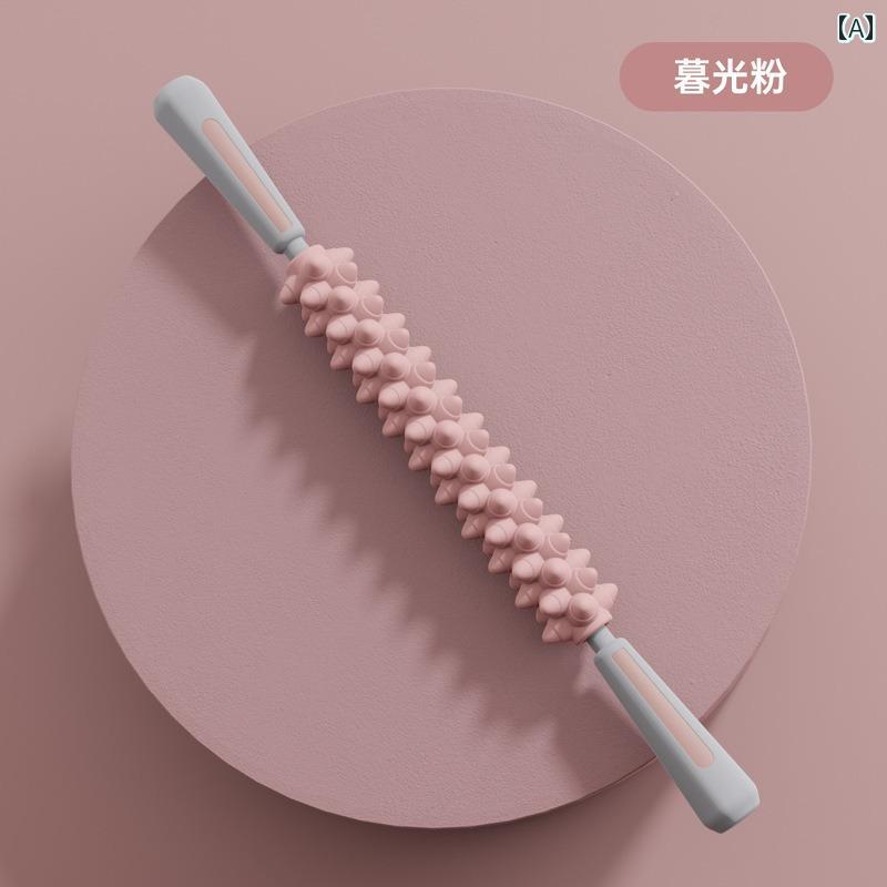 乐天商城 - 便利な マッサージ ローラー マッサージ ローラー メイス スティック アーティファクト マッスル リラックス 経 絡 筋 膜 ふくらはぎ 足