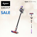 【33%OFF】【直販限定カラー】【軽量モデル】ダイソン Dyson V8 Slim Fluffy サイクロン式 コードレス掃除機 dyson SV10K EXT BK