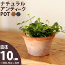 モスポット浅鉢（直径10cm/高さ6cm)【おしゃれな植木鉢】