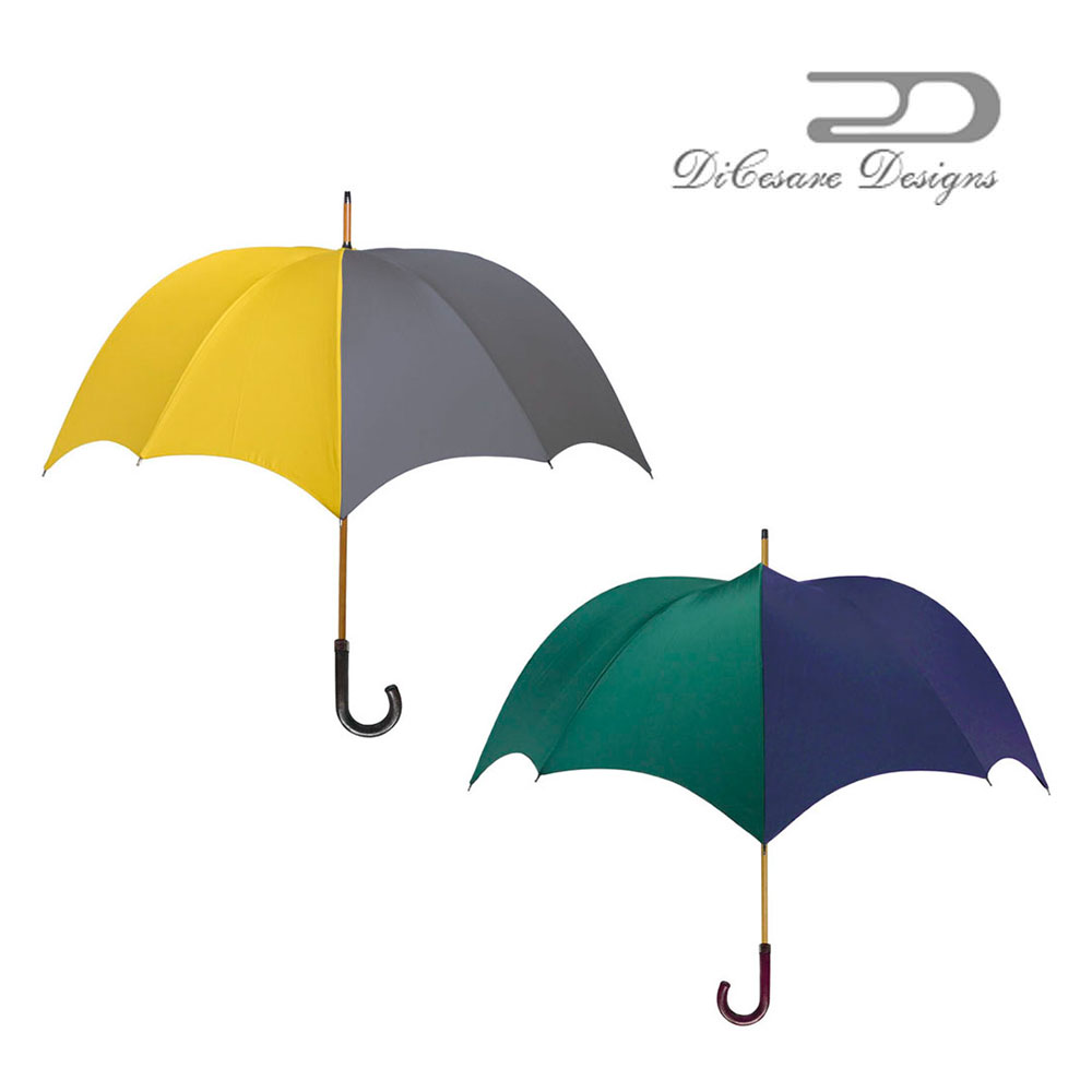 雨傘 DiCesare Designs GRANDE Mezzo MEN'S デザイナーズブランド 傘 雨傘 かさ カサ おしゃれ 深張り ドーム型 デザイン 高級 上品 プレゼント ギフト 日本製 国産 ハンドメイド 手作り 長傘 傘 かさ メンズ 男性用 紳士用 オシャレ 無地 軽い