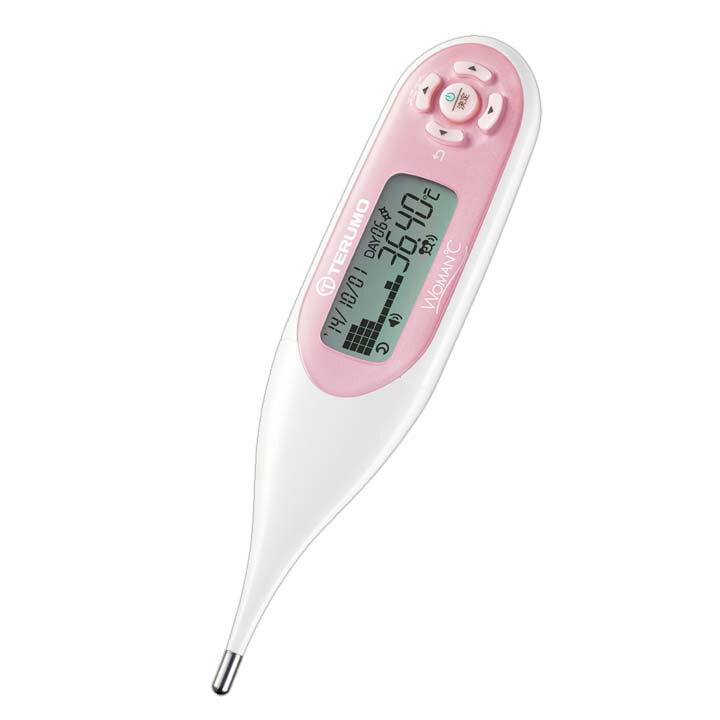 体温計 テルモ 女性体温計 口中用 W525ZZ ET-W525ZZ小型 基礎体温 基礎体温計 婦人用 婦人 スピード 早い 婦人用体温計 婦人体温計 検温 検温器 検温機 20秒検温